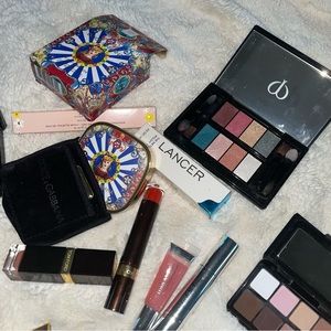 Luxury Makeup Lot Cle De Peau Dolce & Gabbana Tom Ford Querlain Lancer